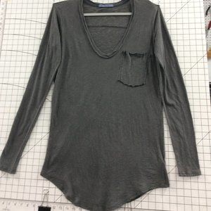 We the Free Lightweight Over-sized Tunic Size M Grey